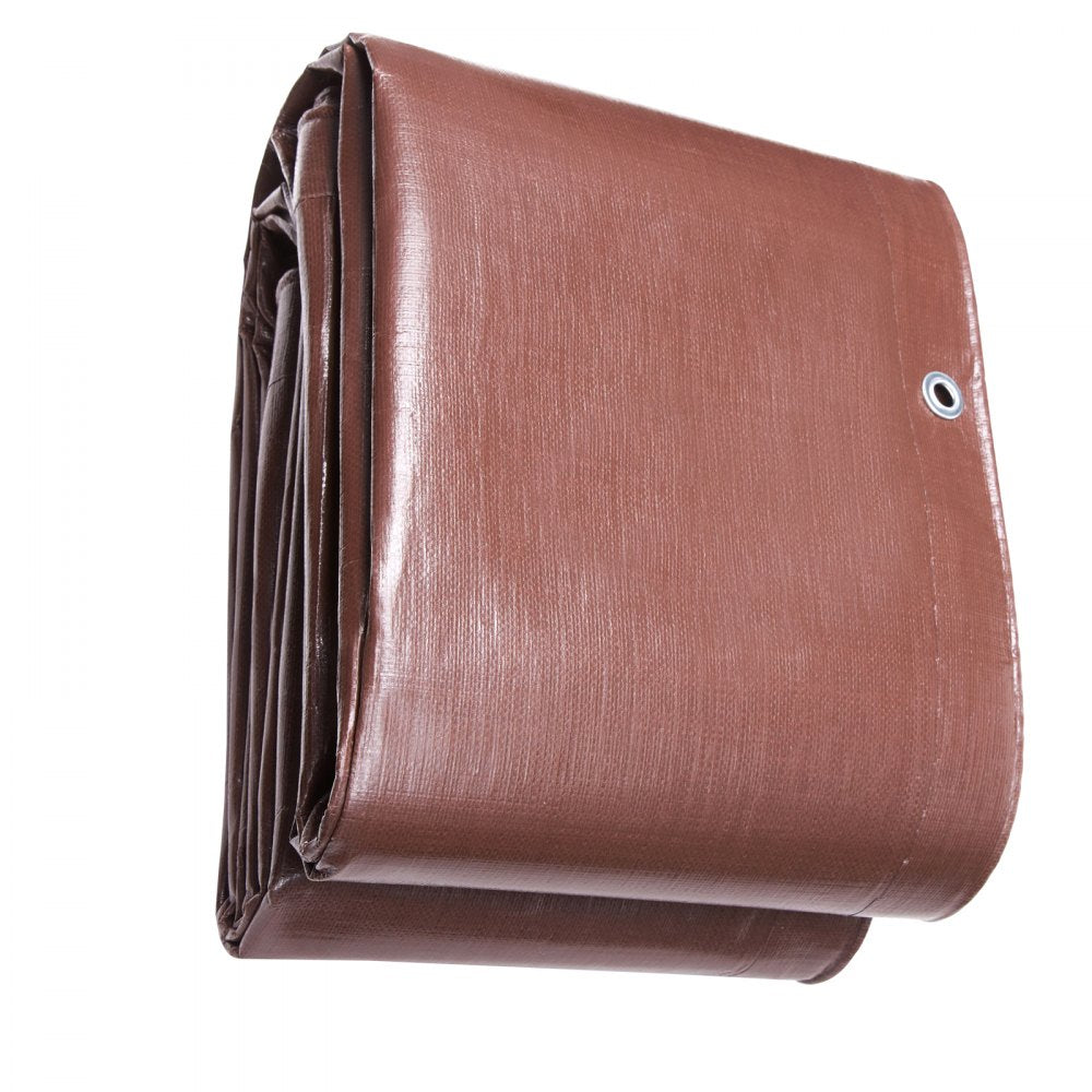 010516579069 - 10x12 ft 16-Mil Heavy-Duty Waterproof Tarp Cover