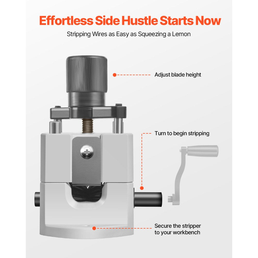 SD-003 - Compact Manual Wire Stripper for 0.06-1 Inch Wires