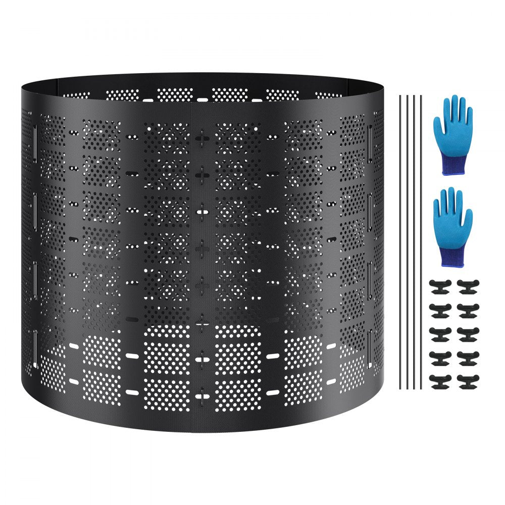 335*90cm - 220 Gallon Expandable Compost Bin with Air Circulation