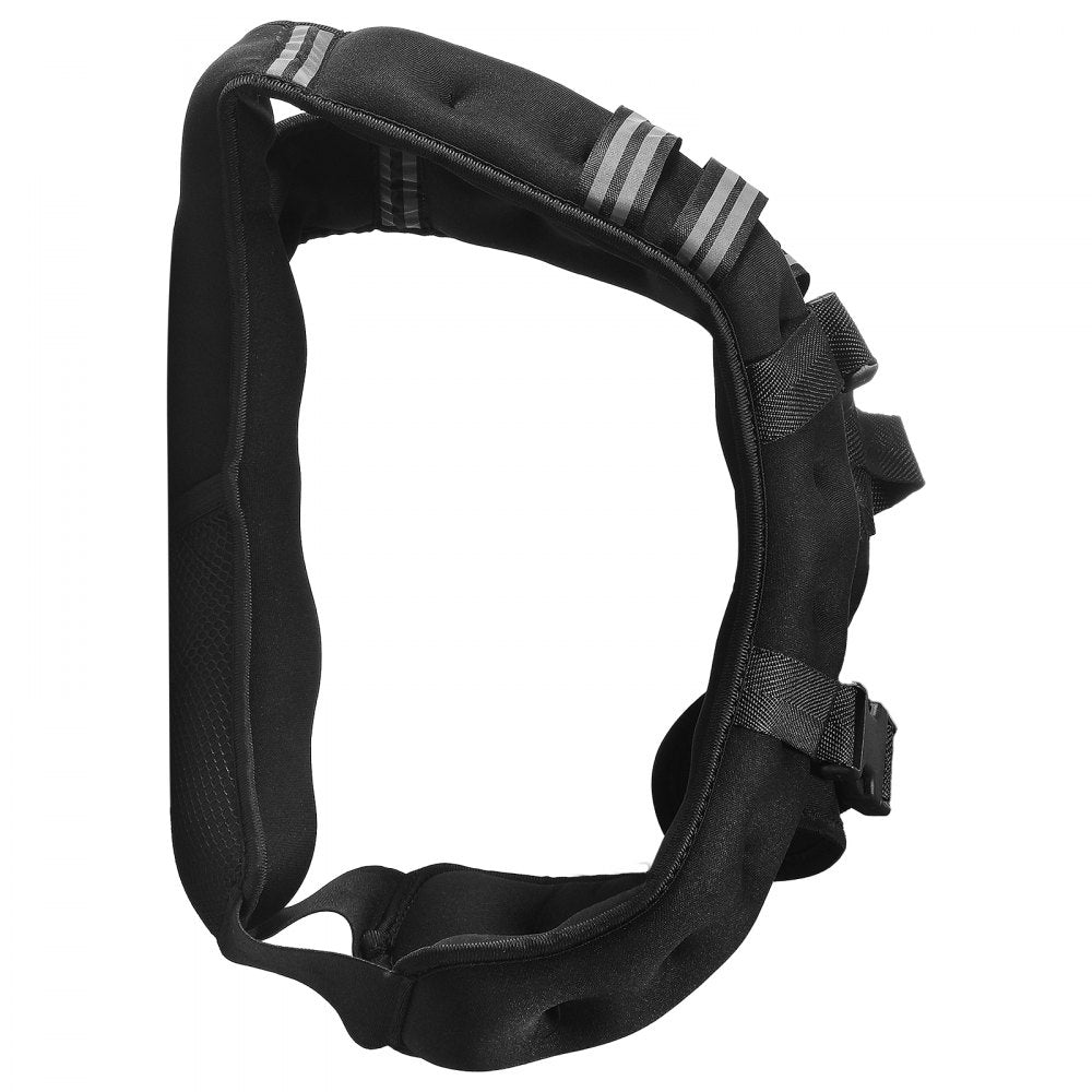 JS-VEST005-4 - Comfortable 30lb Neoprene Weighted Vest with Detachable Pockets