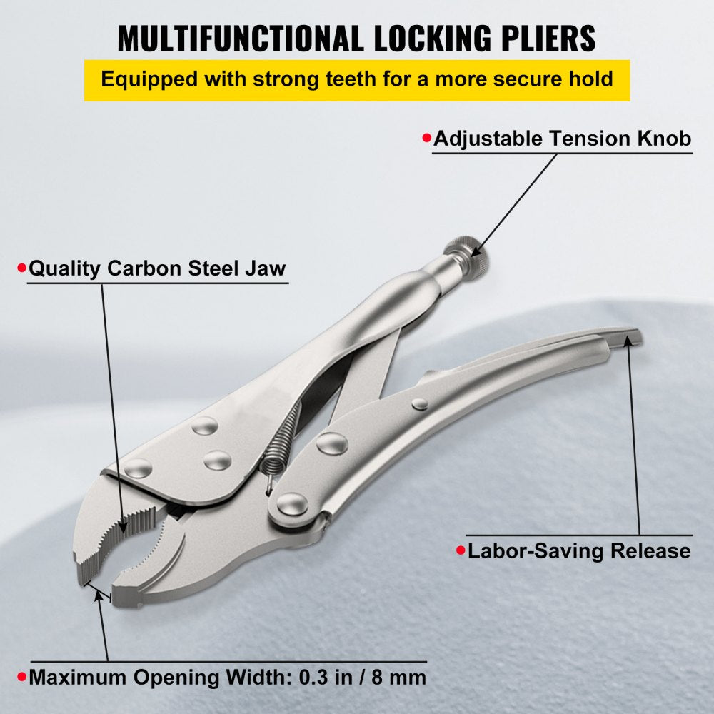 3-Station Metal Brake - Durable Steel and Aluminum Bending Tool for Sheet Metal