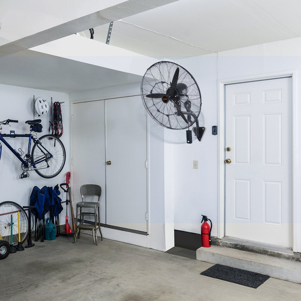 VV-BGSFS30 - 30" Wall-Mount Misting Fan with 9500 CFM Airflow