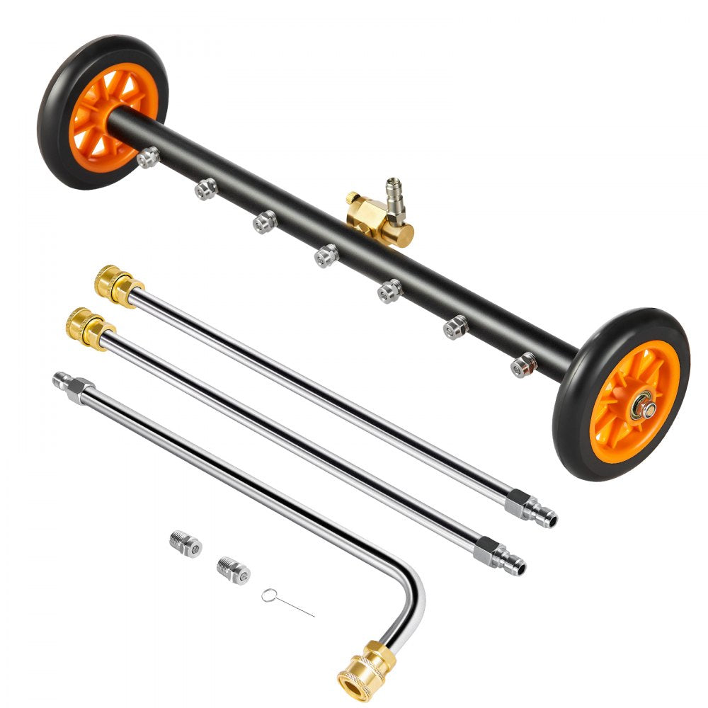 QD-QXQ03 - 24" Heavy-Duty Pressure Washer Surface Cleaner with 7 Nozzles