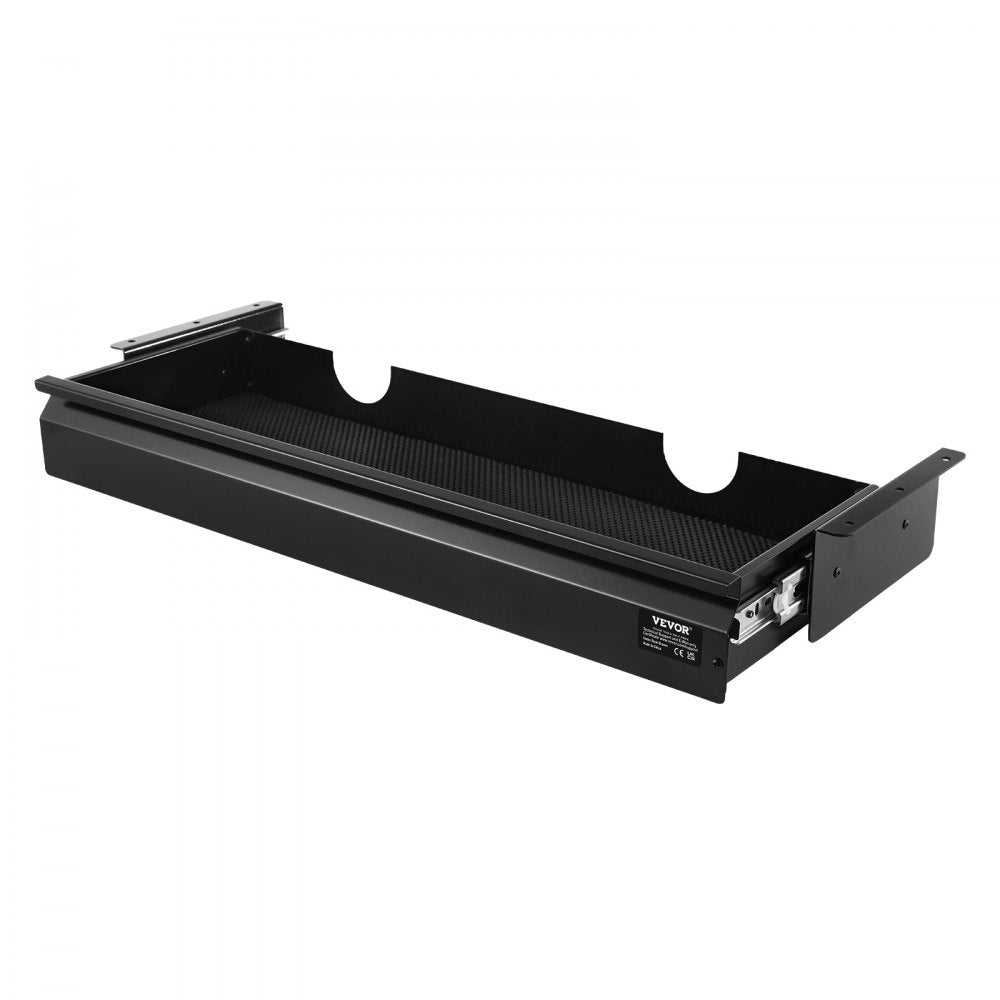 CT-7 - 26" Metal Under-Desk Drawer Organizer & Keyboard Tray