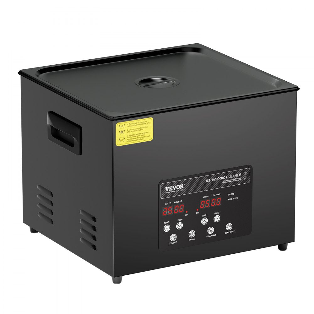 KZ-F15 - 15L Ultrasonic Cleaner with Dual Power & Digital Control