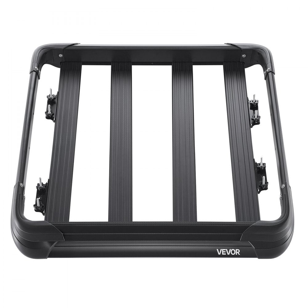 HJ-RB514A-120X100CM - Sturdy 48x40” Roof Rack Cargo Carrier for Your Adventures