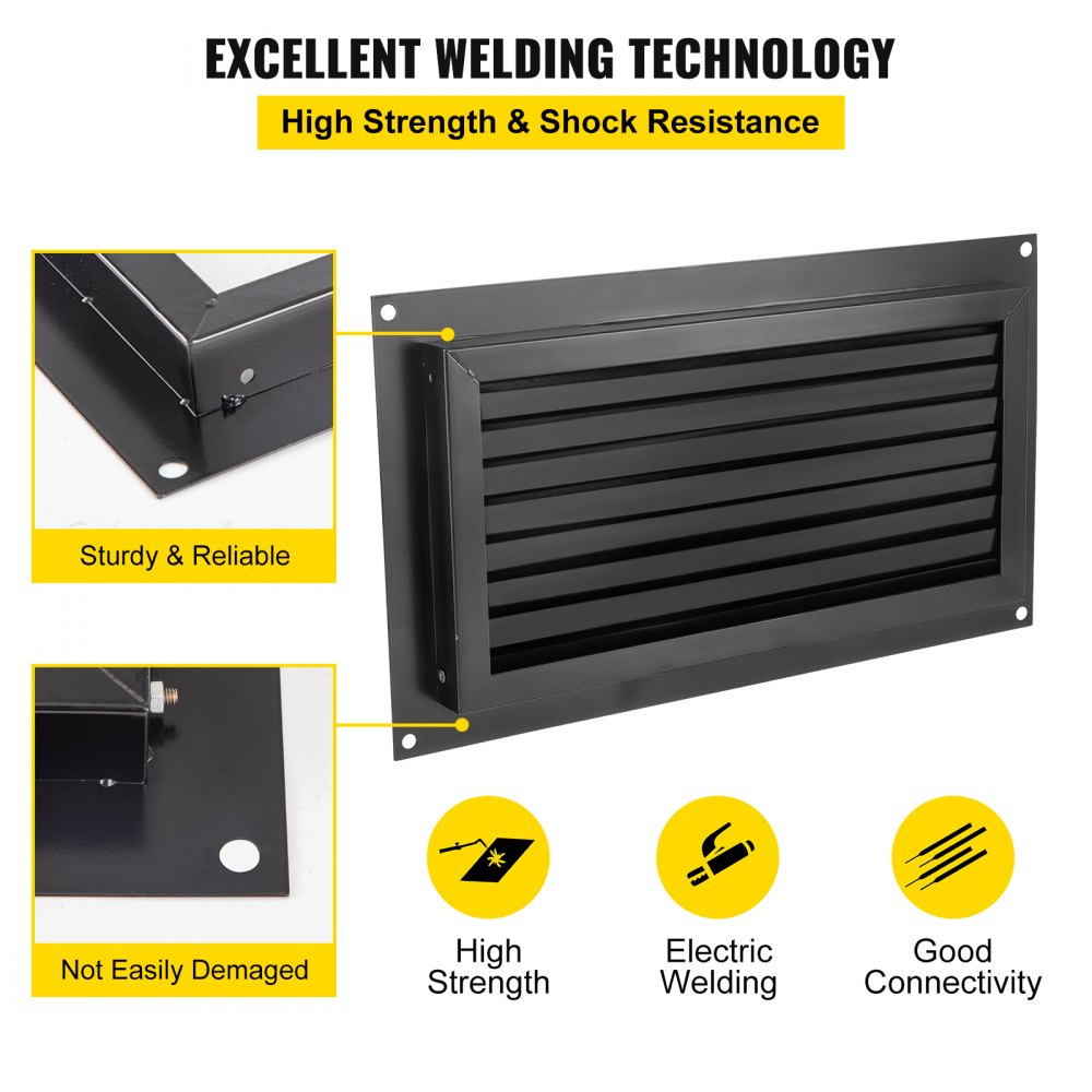 FHTFKSXTF-16''x8'' - Corrosion-Resistant Flood Vent for Crawl Spaces