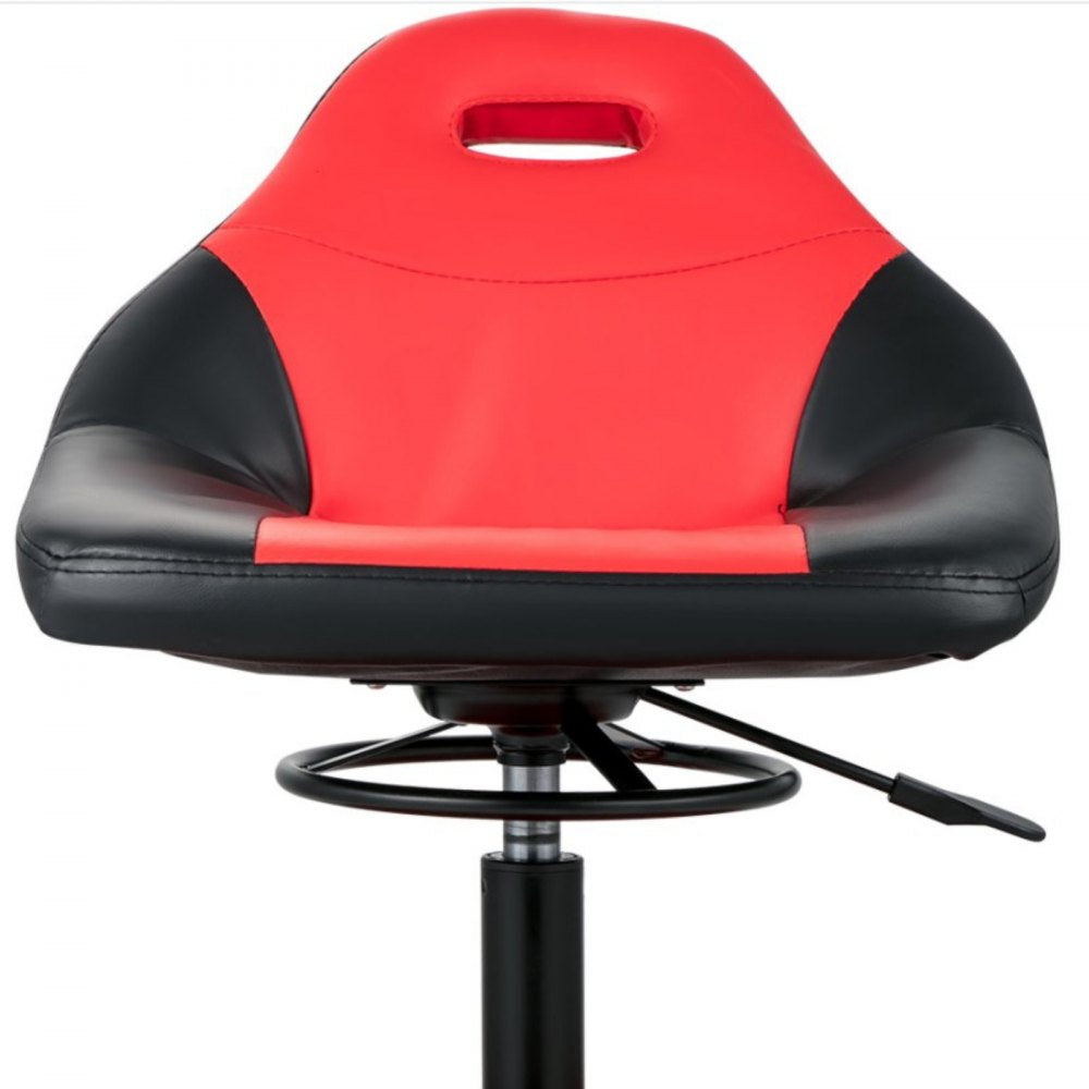 VVCCSJ5L - Ergonomic Rolling Stool with 300 lbs Capacity & Tool Tray