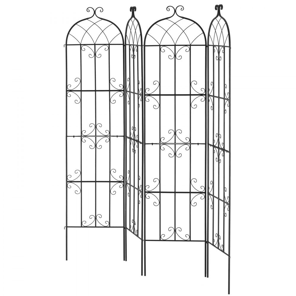 TFHPJ51220-4 - 87 x 20 in Metal Trellis for Climbing Plants - Easy Install