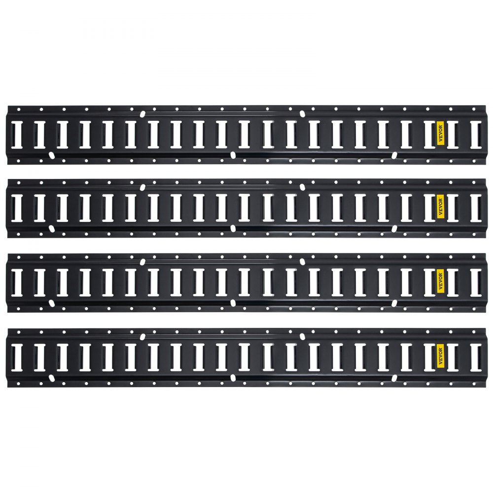 VV-ET-TD54 - Heavy-Duty 5ft Steel E-Track Tie-Down Rail for Secure Cargo