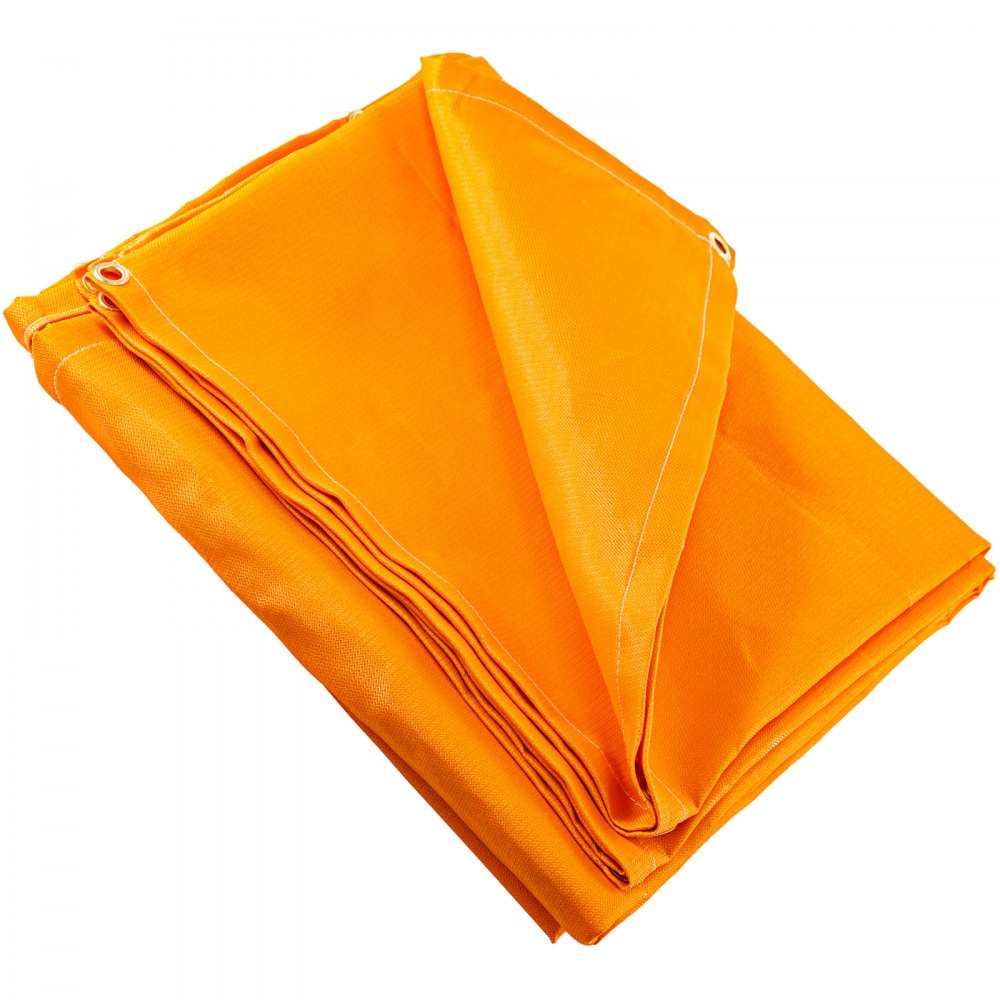 010434043533 - 8 x 10 ft Flame Retardant Welding Blanket with Grommets