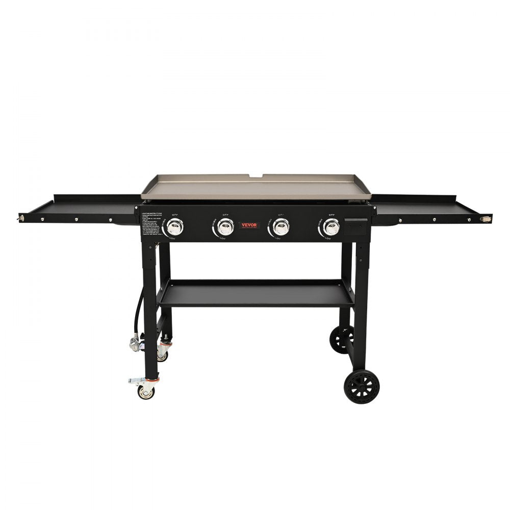 EGA94 - 36" Heavy-Duty Flat Top Griddle with Portable Wheels