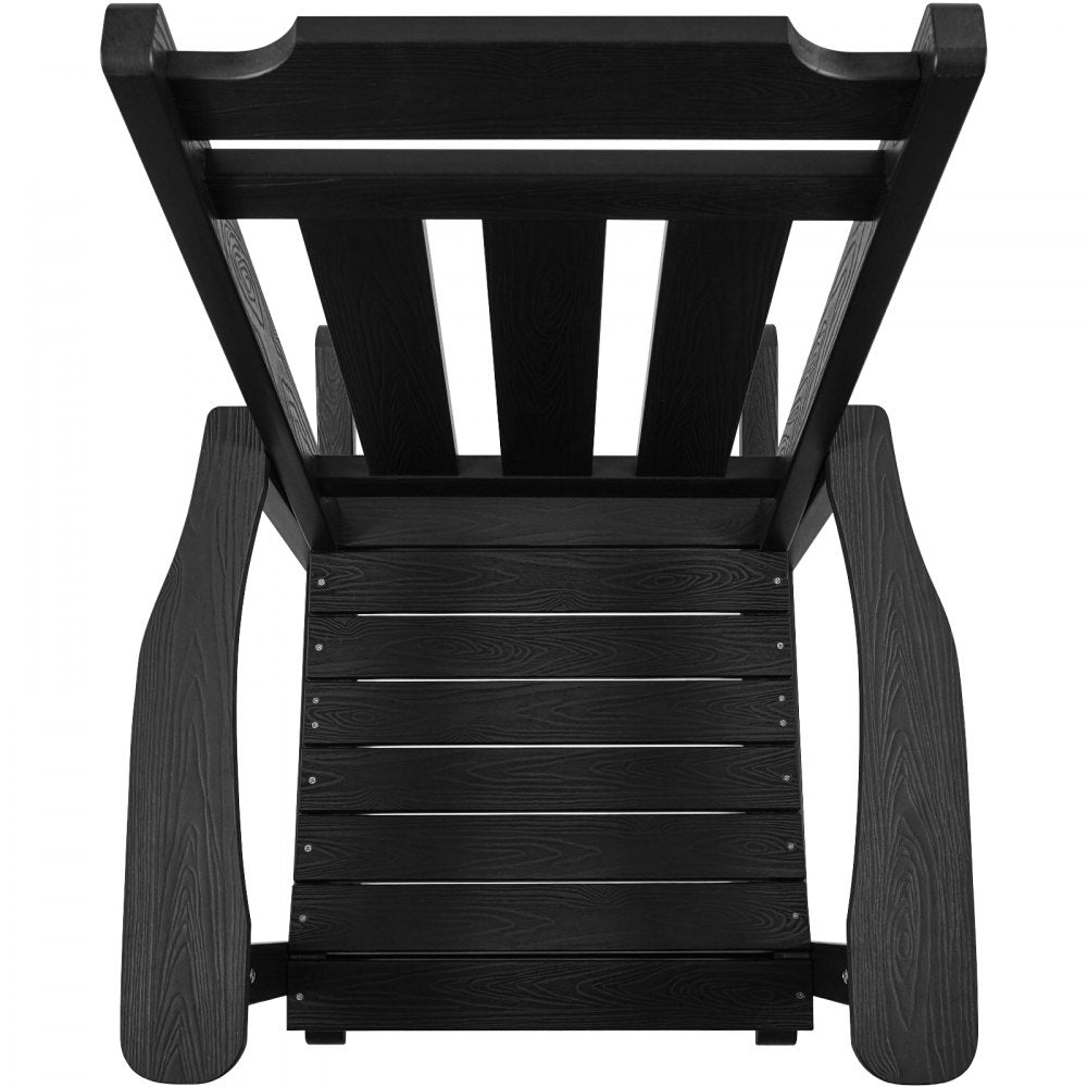 WS-YY-10 - Ergonomic HIPS Outdoor Rocking Chair for Patios, 400 lbs Capacity