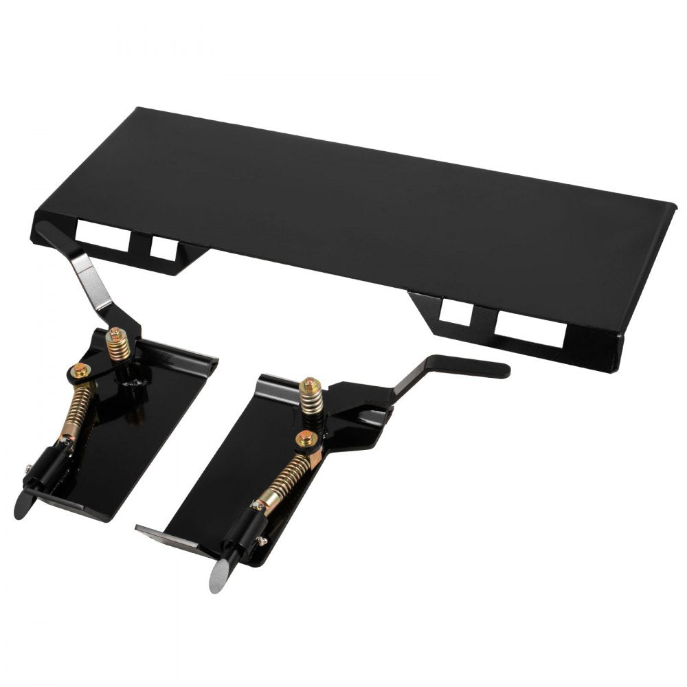 1/4" Thick Mounting Plate - Durable 45" Skid Steer Quick Attachment Plate