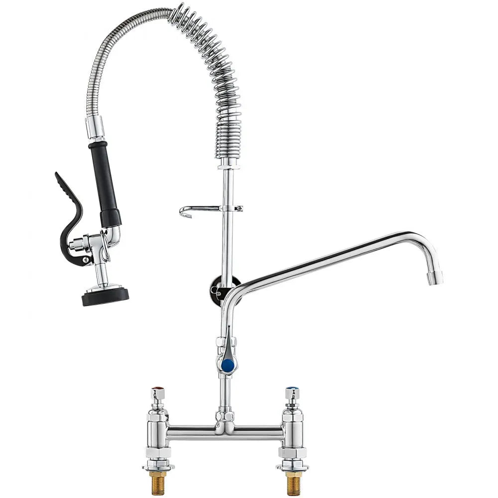 3804A-12-26 - 26" VEVOR Commercial Faucet with Powerful Pre-Rinse Sprayer