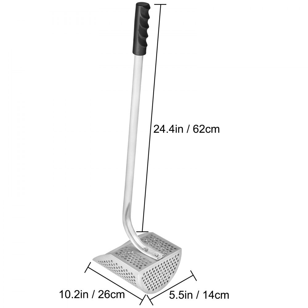 BNYL-1 Durable Stainless Steel Sand Scoop with Ergonomic Handle