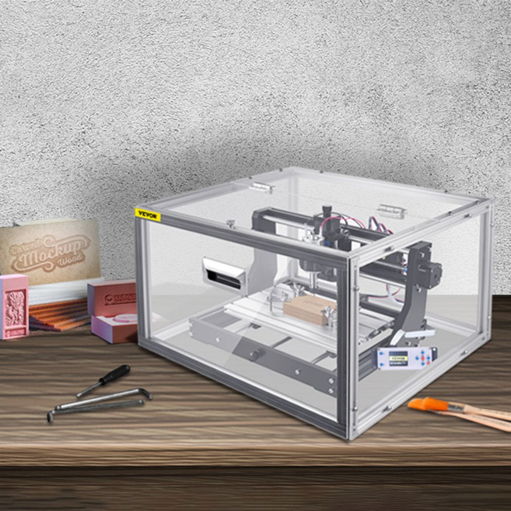3018Pro - VEVOR 11.8"x7.1" CNC Router for Engraving & More