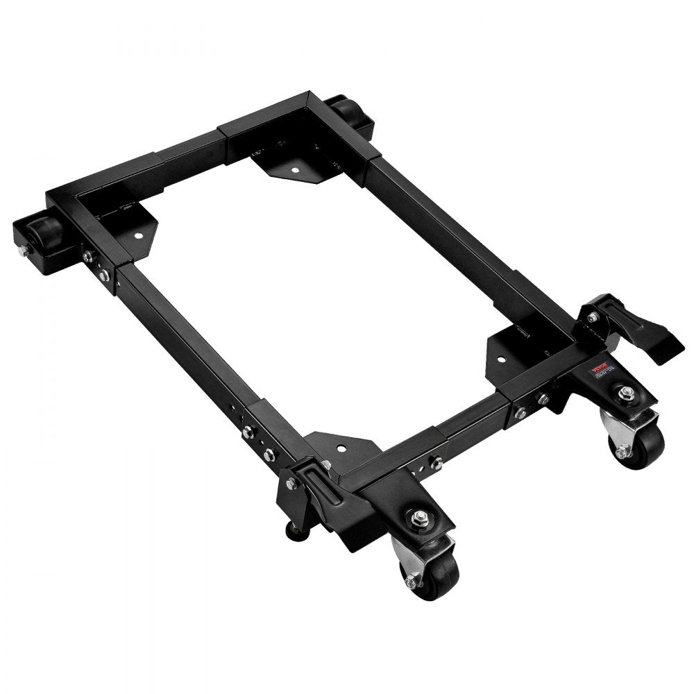 GZB88094 - Adjustable Heavy-Duty Mobile Base with Locking Wheels and Steel Frame