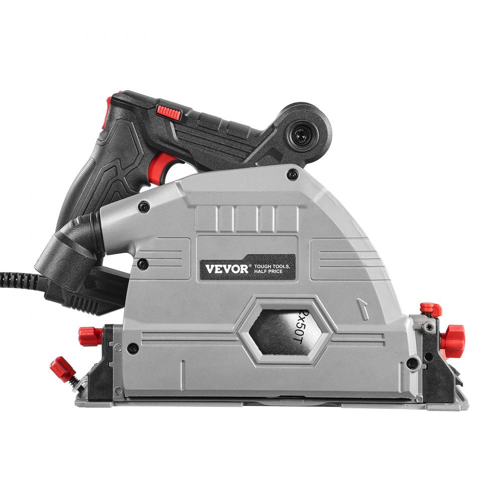 80165 - 6.5" Track Saw with 4500 RPM Motor for Precision Cutting