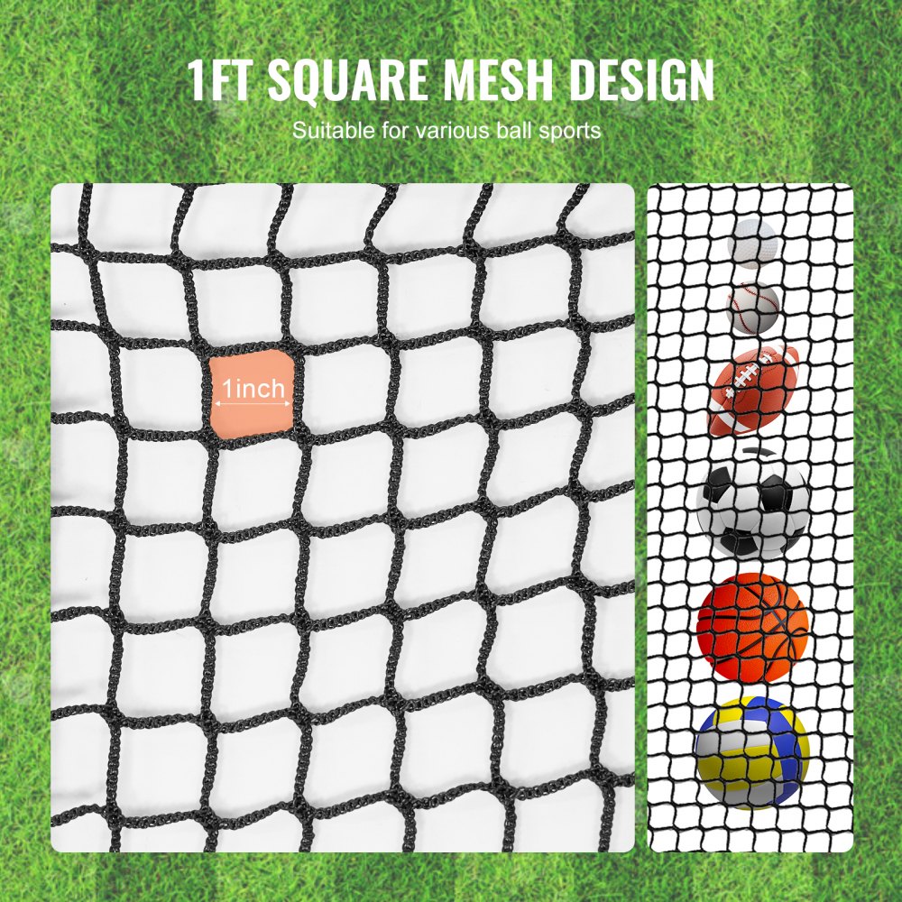 PDYGF005 - Durable 10x15ft Golf Practice Net for Indoor/Outdoor Use
