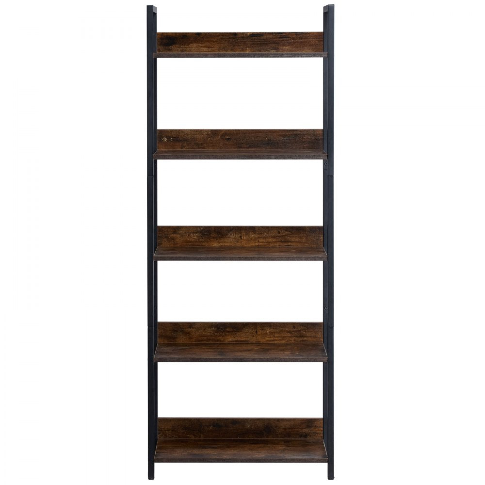 C240729W-03 - Stylish 60.63" Metal Bookshelf for Versatile Storage Solutions