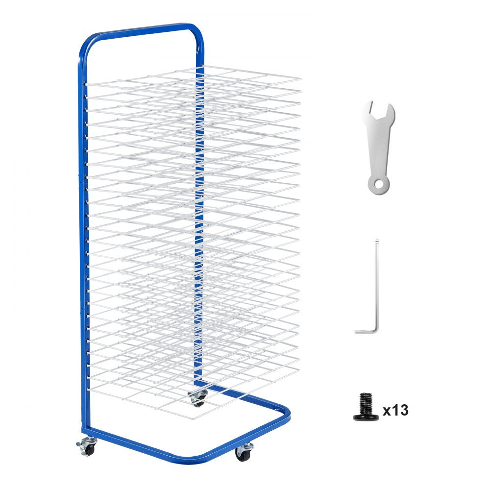 HS-LH2 - Professional 25-Shelf Drying Rack for Artworks, 8.27 lbs Capacity