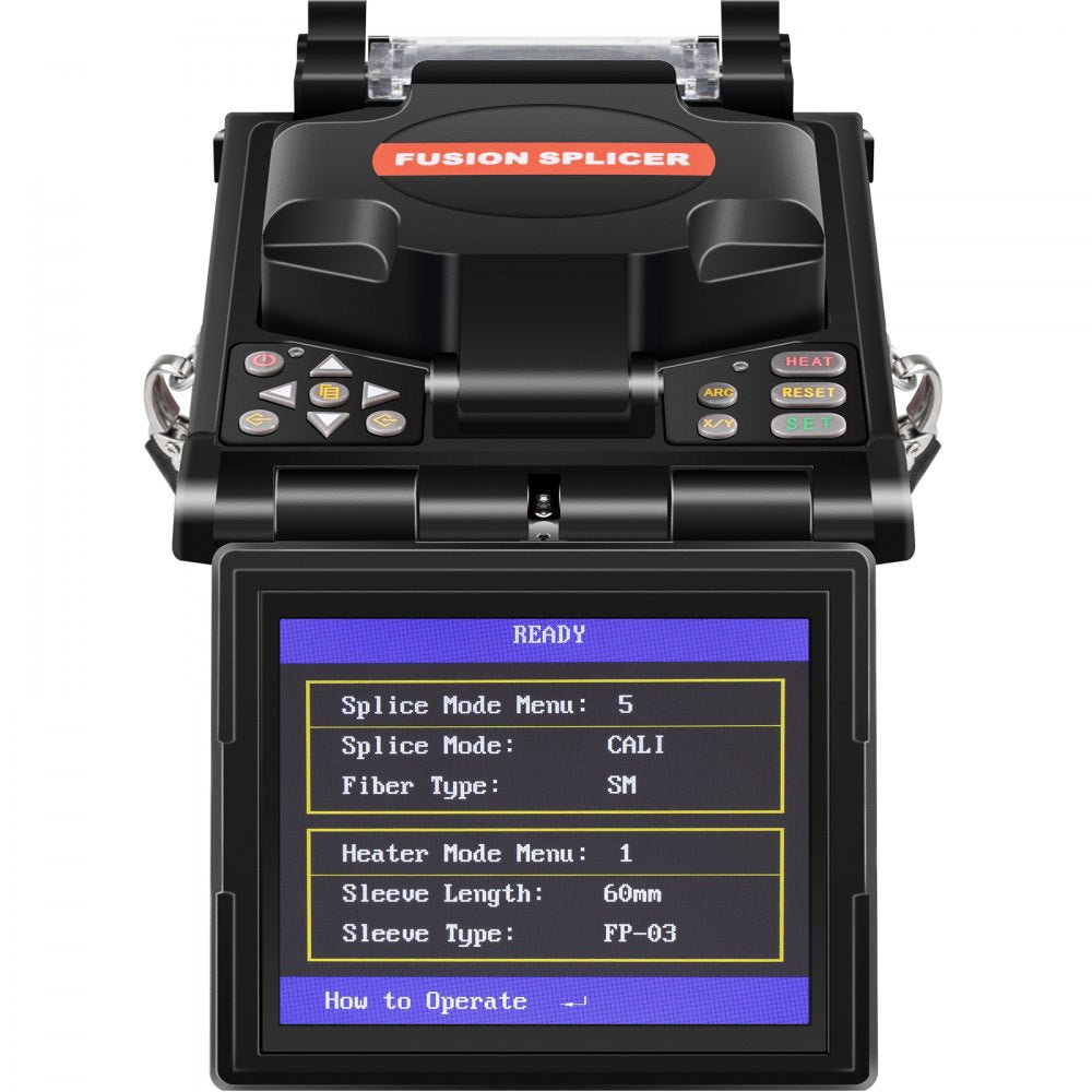 JW4108S - Lightweight Fiber Splicer with 9s Splice Time