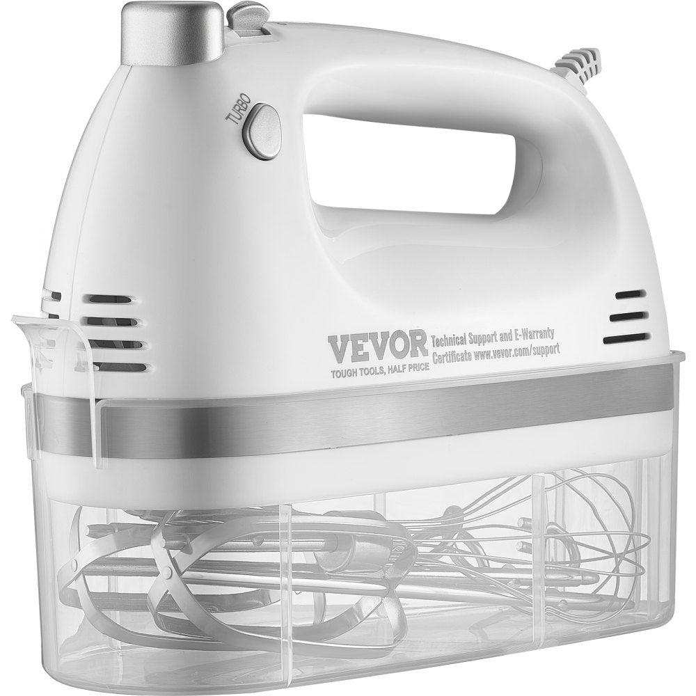 CX-6658 - 250W 5-Speed Hand Mixer with Turbo Boost and Storage Case