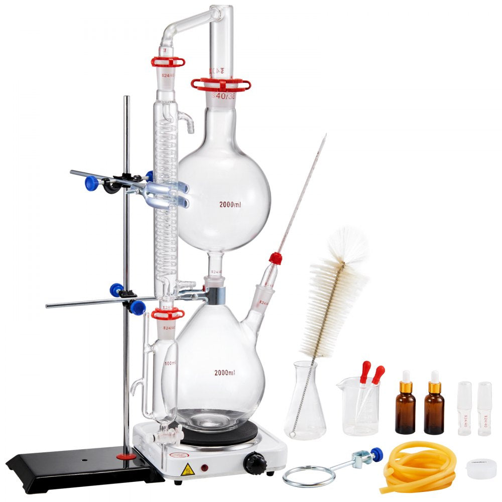 YHEO-1 - High-Yield 2000ml Essential Oil Distillation Kit
