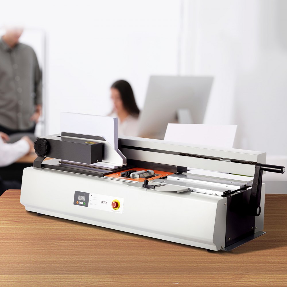 B40M - VEVOR Heavy-Duty Thermal Binding Machine, 400 Sheets, 40mm Thickness