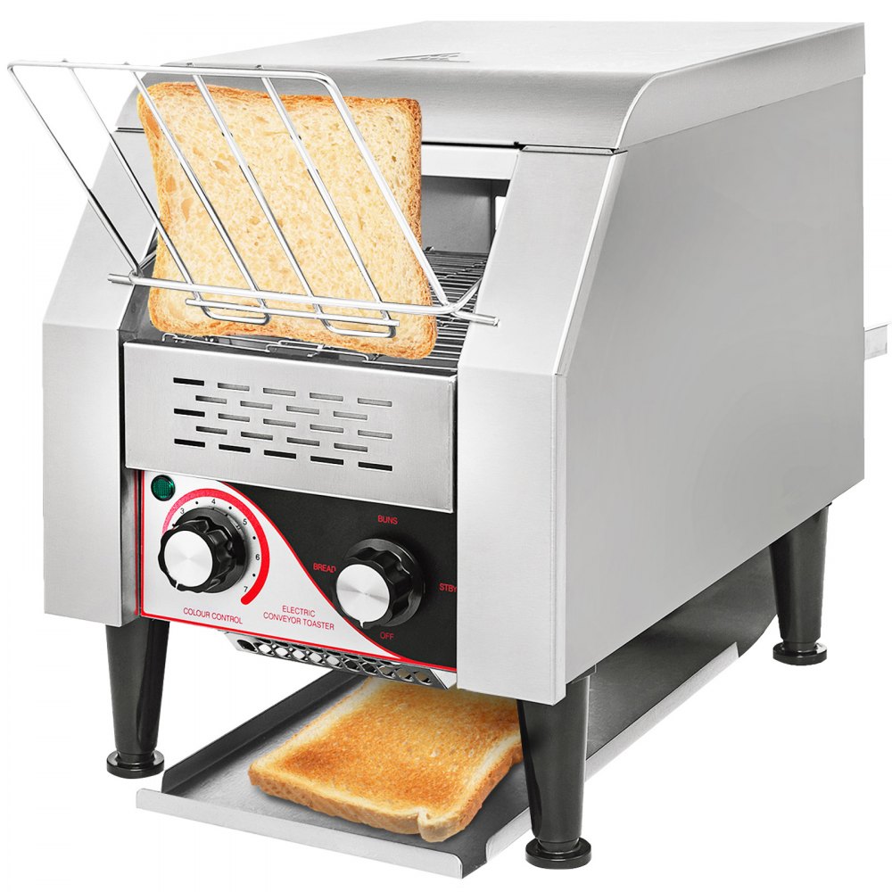 TT-150 - Compact Conveyor Toaster for 150 Slices/Hour, 7 Toast Settings