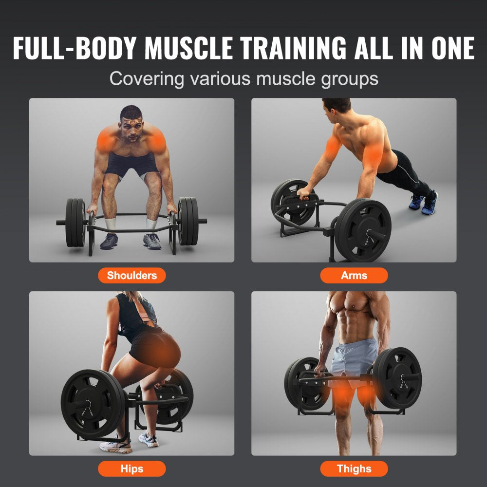 YQ-003 - VEVOR 55.71" Olympic Trap Bar for Heavy Lifting