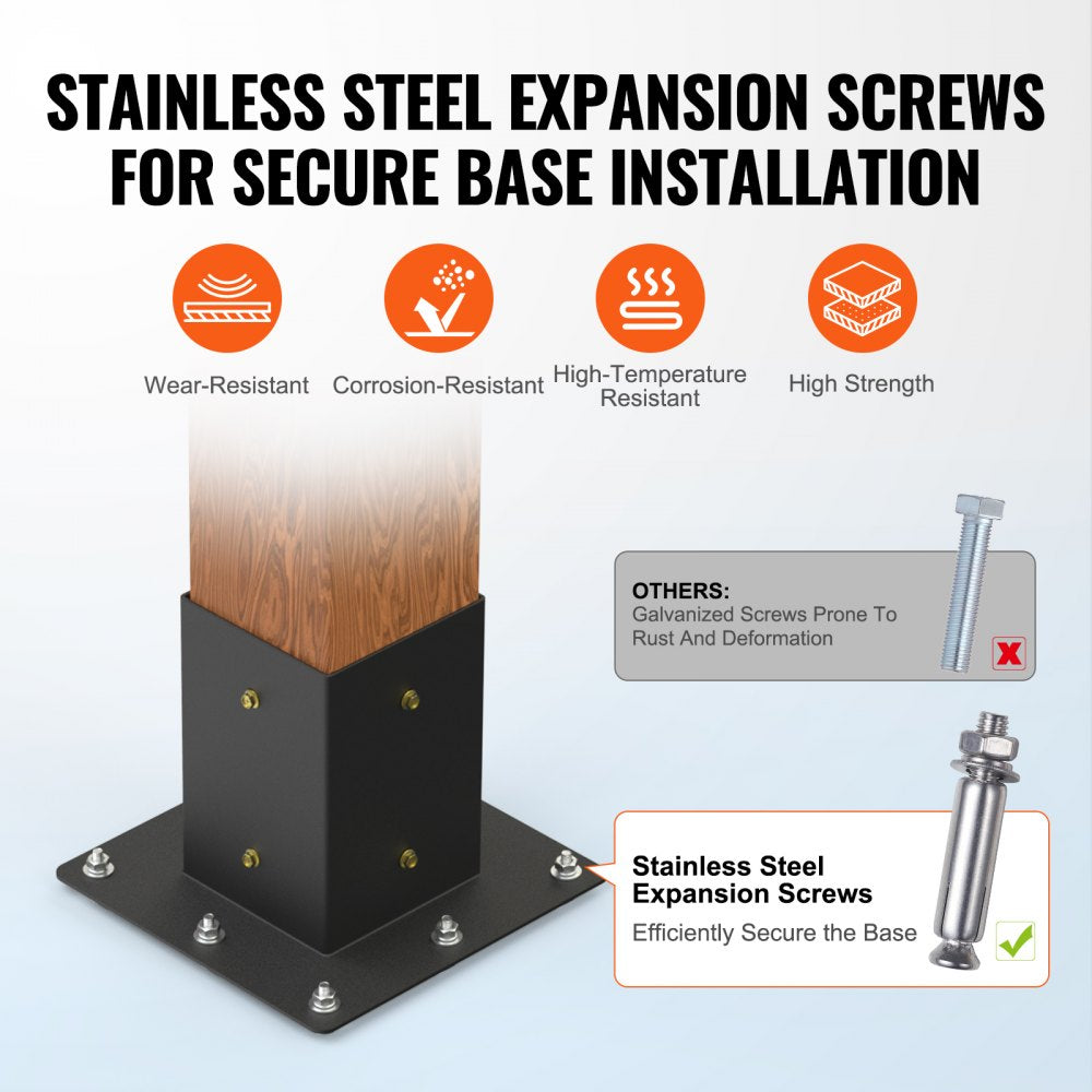 SSA4C4 - Durable 4"x4" Pergola Bracket Kit with Corrosion Resistance