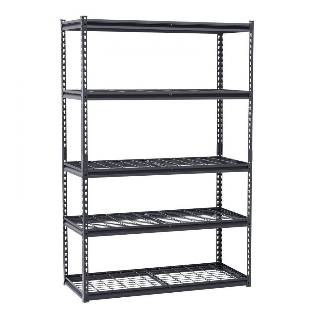 048EEK17V0 - Adjustable 5-Tier Garage Shelving Unit for Flexible Storage