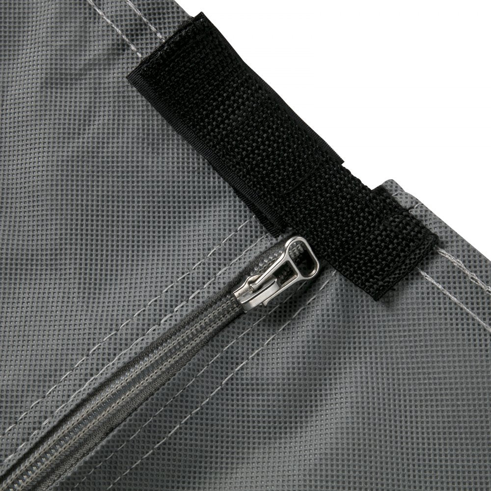 VV-RV-810 - Waterproof 4-Ply RV Cover with Zipper & Reinforced Straps