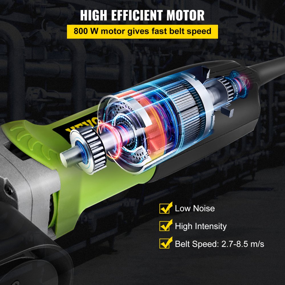 YGDMJ800 - Stainless Steel Pipe Polisher with 30"/760 mm Adjustable Strap