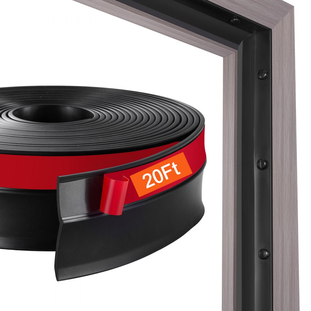 MH1400-20ft - High-Grade TPE Garage Door Seal, 20ft Length