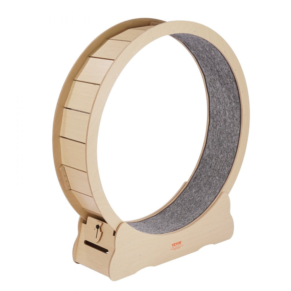 GX4.0 XXL - Durable 52" Wooden Cat Exercise Wheel with Stable Base