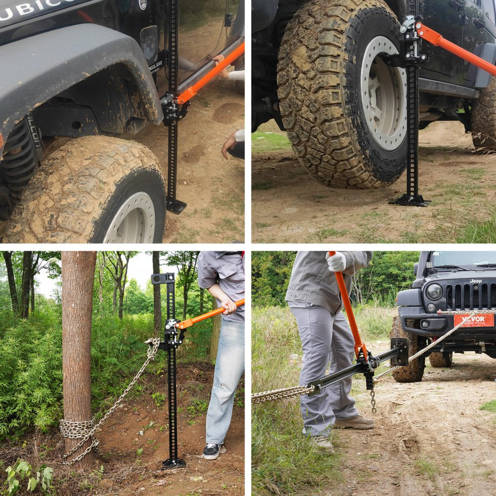 AH081060 - 60" Heavy Duty Farm Jack with 7000 lbs Capacity