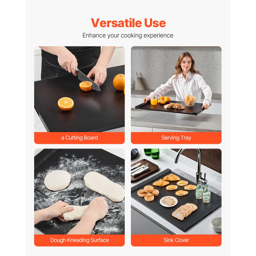 LPK1289-1 - 30"x22" Pine Wood Stove Cover & Extra Counter Space