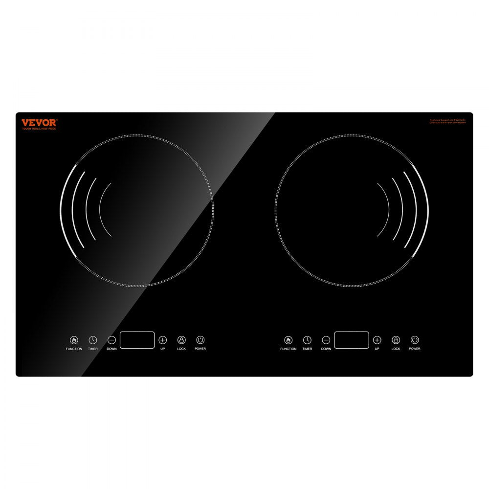 LI2H-98 - 24" Induction Cooktop with Dual Burners and Touch Control