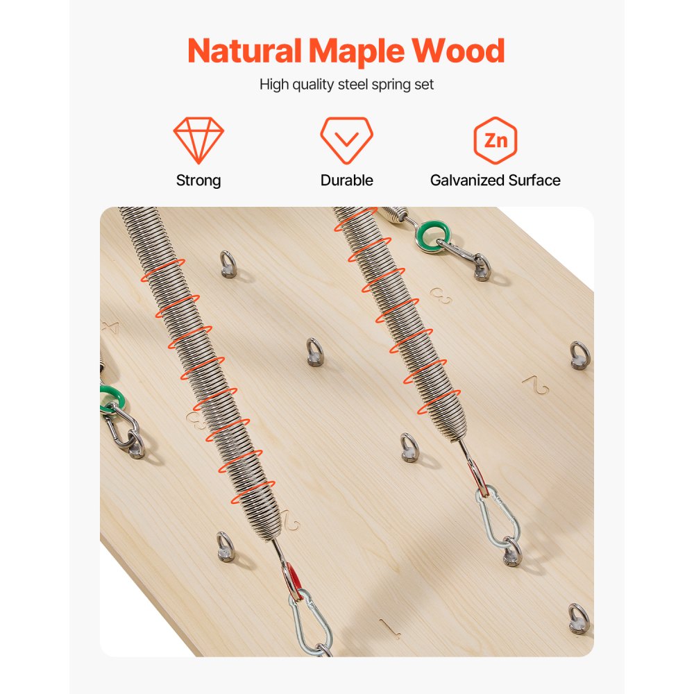 B44-F - Durable Wall-Mounted Pilates Reformer with 8 Resistance Levels