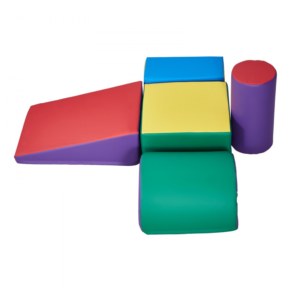 HN-12683 - Colorful 5-Piece Foam Climbing Set for Active Toddlers