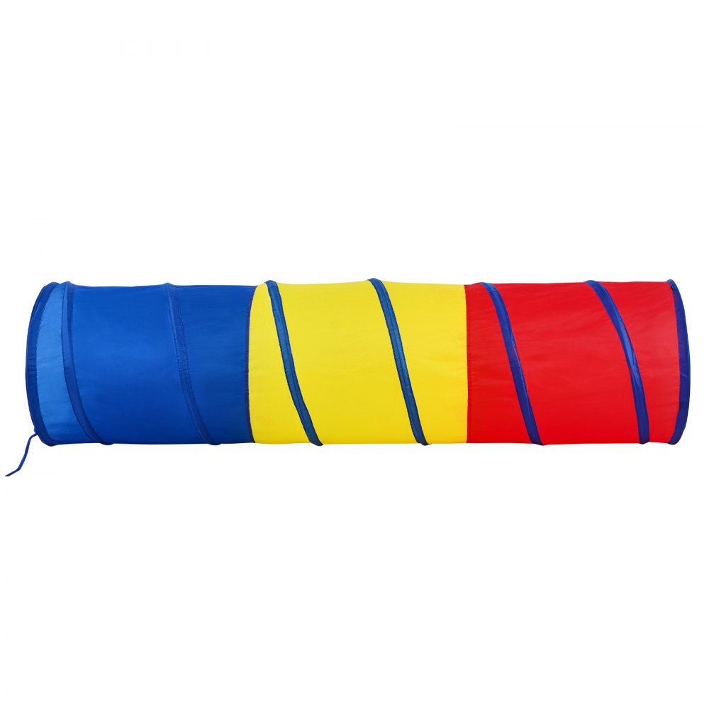 YM-01 - Colorful 70.86'' Kids Play Tunnel Tent for Indoor/Outdoor Fun