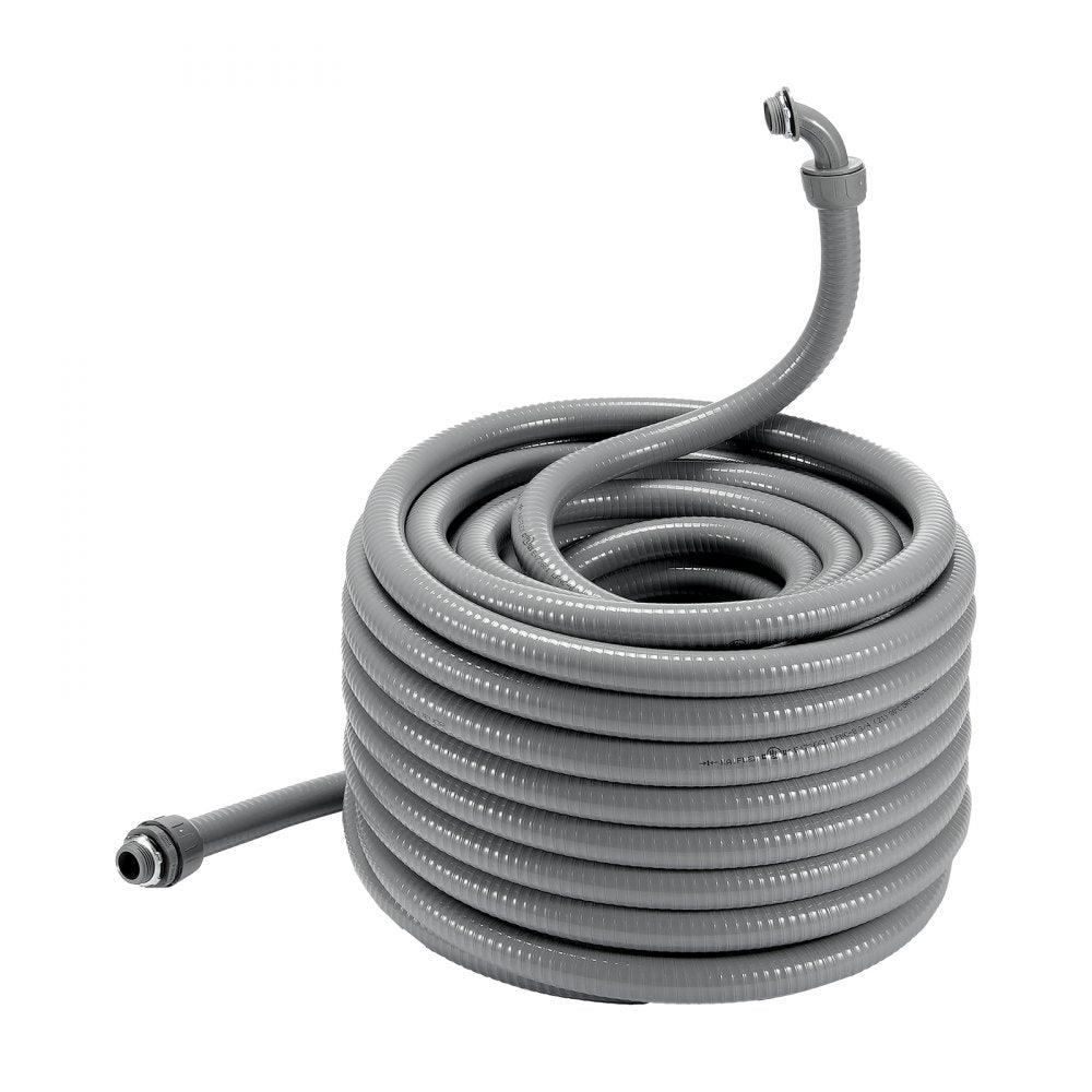 PLFNCB-3/4 - 100 ft Flexible PVC Electrical Conduit for Tight Spaces