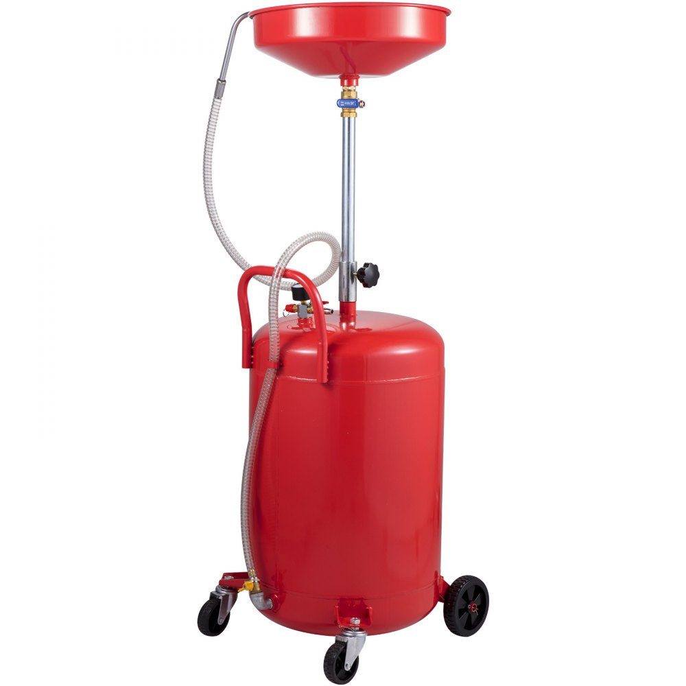 917 - 20 Gallon Steel Oil Drain Tank with Adjustable Funnel Height