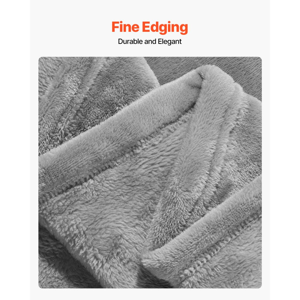 SYSH-BLQ01 - 90x90" Soft Polyester Queen Blanket, Moisture-Absorbing & Machine Washable