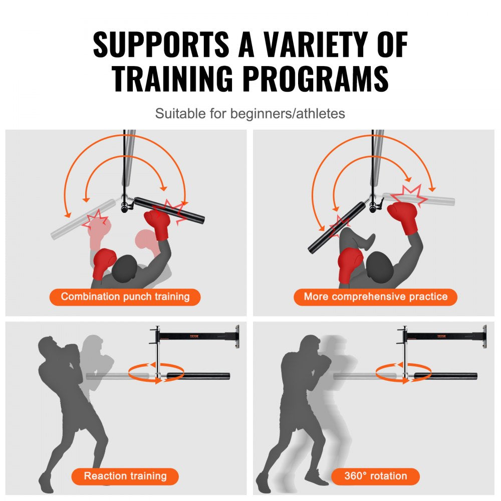 BGB-1 - VEVOR Wall-Mounted Spinning Bar for Full-Body Workouts