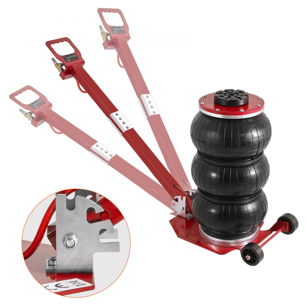 ZG-C - 3 Ton VEVOR Air Jack, Lifts 5.5" to 17.7" in 5 Seconds
