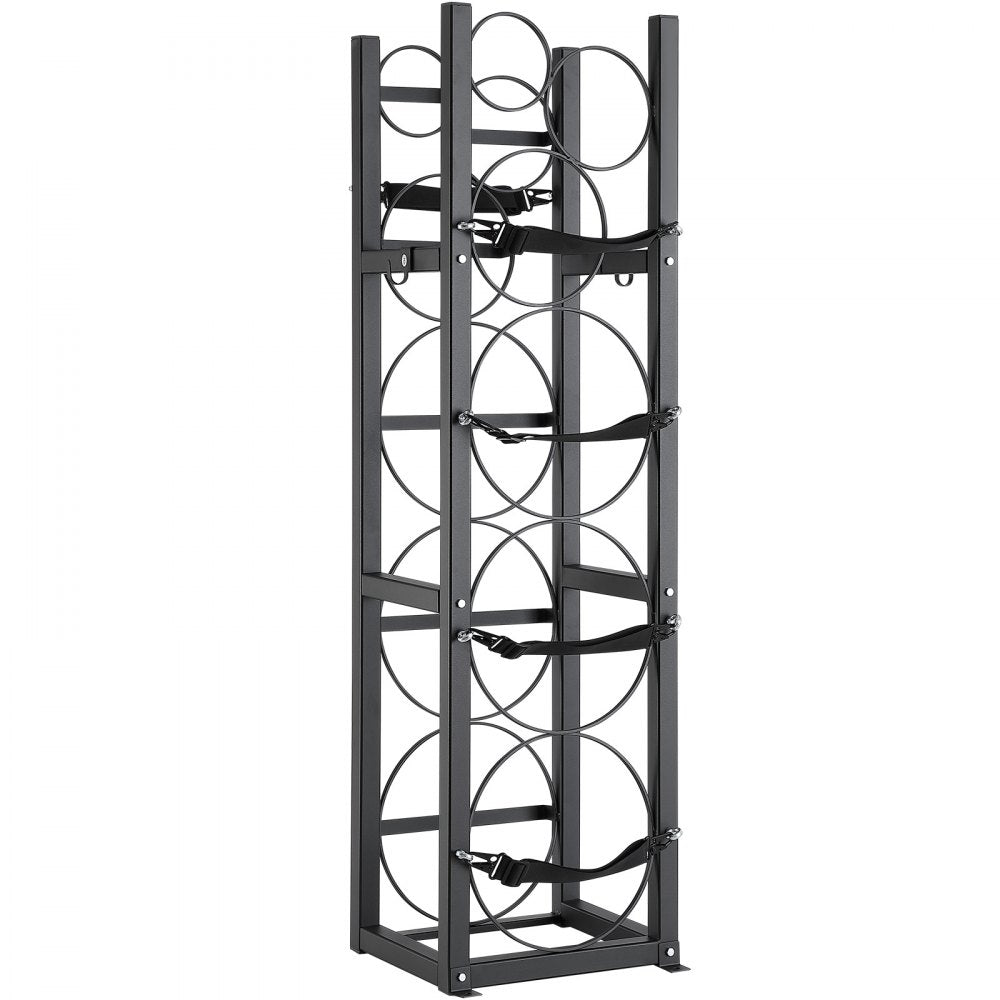 CTR330N - 3-Tier Carbon Steel Refrigerant Tank Rack, 325x330x1197 mm